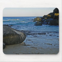 Mousepad Evening At Snapper Rocks Queensland by shanmaree Mousepad Evening At Snapper Rocks Queensland
