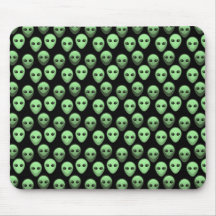 Mousepad extranjero verde tapetes de ratón