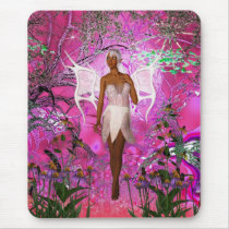 Mousepad Fantasy Art Pink Pixie