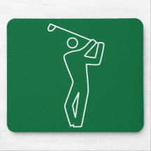 Mousepad - Golf Player