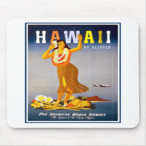 Mousepad-Hawaii Vintage Advertisement