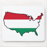 Mousepad: Hungarian in USA mousepads