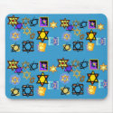MOUSEPAD JEWISH STARS by libertydogmerch MOUSEPAD JEWISH STARS