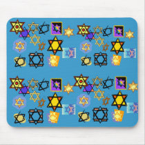 MOUSEPAD JEWISH STARS