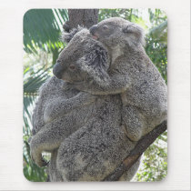Mousepad Koala And Babies Australia Photo ZIZZAGO by shanmaree Mousepad Koala And Babies Australia Photo ZIZZAGO
