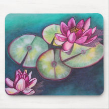 Mousepad Lotus Flower Lily pad