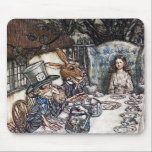 Mousepad: Mad Hatter Tea Party - Rackham mousepads