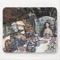 Mousepad: Mad Hatter Tea Party - Rackham