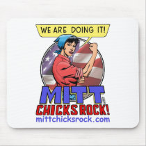 Mousepad - Mitt Chicks Rock!