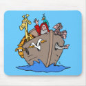 Mousepad - Noah's Ark by pawtraitart Mousepad - Noah's Ark