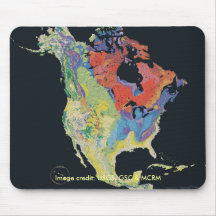 Mousepad / North American Continent
