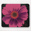 Mousepad Pink Night Flower by shanmaree Mousepad Pink Night Flower