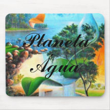 mousepad PLANET WATER by LEOMARIANO