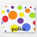 mousepad polka dot by cbelval mousepad polka dot