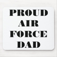 Mousepad Proud Air Force Dad