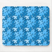 Mousepad - Puzzle Pieces by pawtraitart Mousepad - Puzzle Pieces