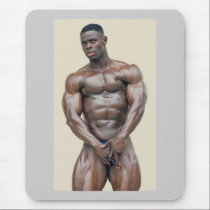 Mousepad, Sam Addo, bodybuilder S39B mousepads
