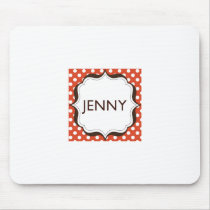 Mousepad - small centered logo by whatalovelyname Mousepad - small centered logo