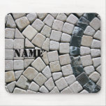 Mousepad Tile Stone Graphic -monogram