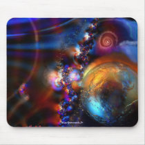Mousepad, "Tourbillon" digital image by Jeremusic by jeremusic Mousepad, "Tourbillon" digital image by Jeremusic