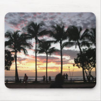 Mousepad - Tropical Sunset on Waikiki
