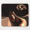 Mousepad Vanilla Chocolate Swirl ZIZZAGO by shanmaree Mousepad Vanilla Chocolate Swirl ZIZZAGO