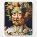 Mousepad: Vertumnus (Portrait of Rudolf II) mousepads