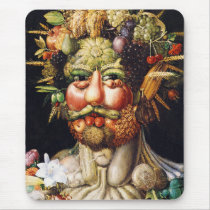 Mousepad: Vertumnus (Portrait of Rudolf II) by Aquavel Mousepad: Vertumnus (Portrait of Rudolf II)