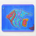 Mousepad - Vibrant Tropical Fish