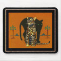 Mousepad Vintage Art Leopard by Zazzle_Vintage Mousepad Vintage Art Leopard
