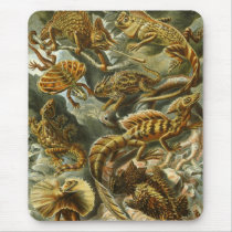 Mousepad Weinlese-Künstler Ernst Haeckel Lacertili