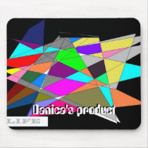 Mousepad w/light text