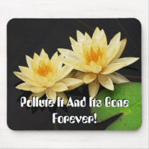 Mousepad w/light text
