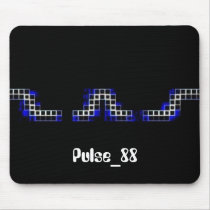 Mousepad w/light text