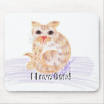 Mousepad w/light text