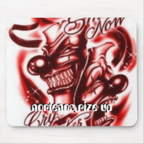 Mousepad w/light text