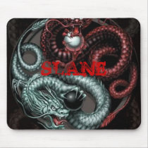 Mousepad w/light text - Customized