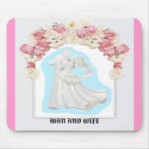 MOUSEPAD WEDDING COUPLE DANCING