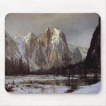 Mousepad With Albert Bierstadt Painting
