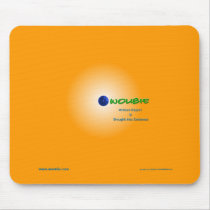Mousepad with stacked Woubie Logo