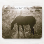 Mousepad with Wild Horses