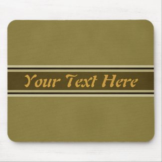 Mousepad Your Text/Name On Elegant Background