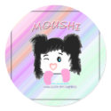 "Moushi" Cartoon Sticker