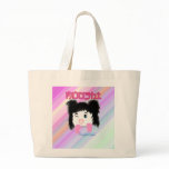 "Moushi" Cartoon Tote Bag