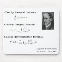 Mouspad: Cauchy's complex contributions Mouse Mat