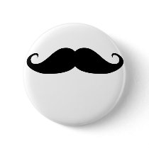 Moustache! Buttons
