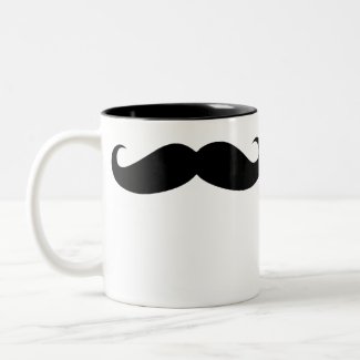 Moustache Coffee Mug disguise funny mustache