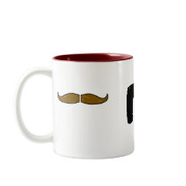 MOUSTACHE CUP! mugs by potatocrisps MOUSTACHE CUP! mugs