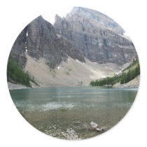 Moutain and Lake View Stickers