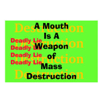 Mouth of desruction posters